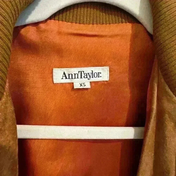 Ann Taylor Leather Jacket Size XS - Picture 8 of 14